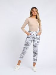 White Camouflage Magic Trousers